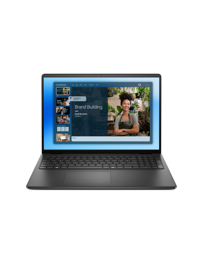 Laptop Dell 16 DC16250 DC16250_RPLU-R_011_UBU-05, Intel Core 5 120U, 16 inch, RAM 16GB, SSD 1TB, Intel Graphics, Linux, Carbon B