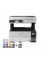 Multifunctional Inkjet color CISS Epson EcoTank L6460 C11CJ89403, Duplex, Wi-Fi, Alb/Negru