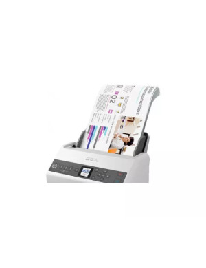 Scanner profesional Epson DS-730N A4 Duplex 40 ppm cu rețea și ADF 100 pagini
