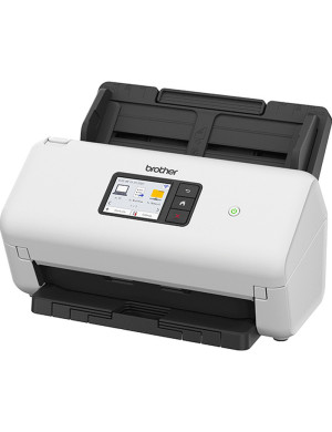 Scanner profesional BROTHER ADS-4550WTC1, Wi-Fi, Duplex, A4, Alb/negru