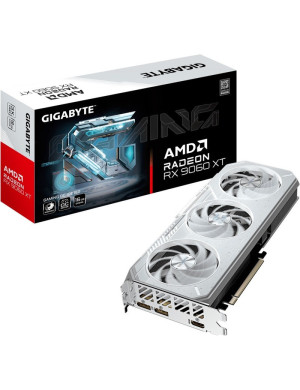Placa video GIGABYTE nVidia GeForce Radeon RX 9060 XT, GAMING OC ICE, 16 GB GDDR6, 128 bit