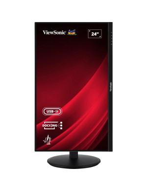 Monitor LED VIEWSONIC VG2409U-2, 23.8 inch, FHD, IPS, 4 ms, 100 Hz, USB-C, HDR, Black