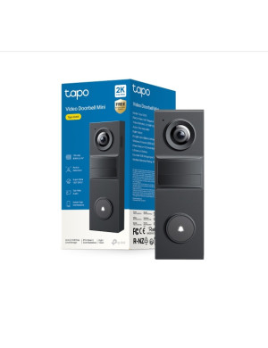 TP-Link Tapo D205 sisteme de interfoane video 3 MP Negru