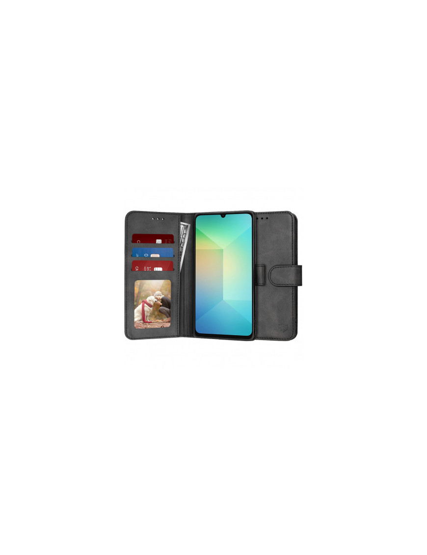 Husa wallet OEM Samsung Galaxy A06, Negru