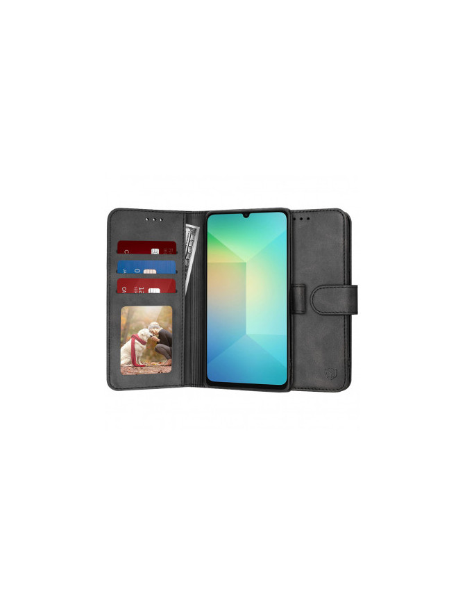 Husa wallet OEM Samsung Galaxy A06, Negru