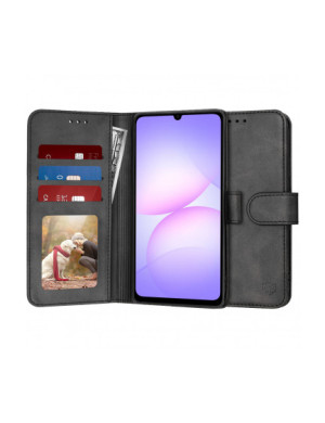 Husa wallet OEM Samsung Galaxy A07, Negru