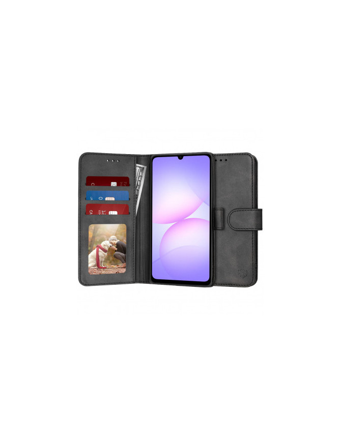 Husa wallet OEM Samsung Galaxy A07, Negru