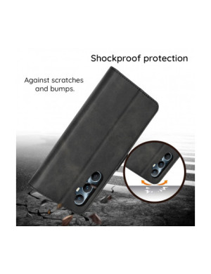Husa wallet OEM Samsung Galaxy A07, Negru