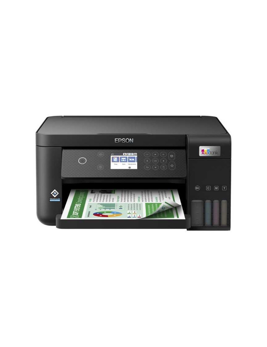 Multifunctionala Inkjet Epson EcoTank L6260 C11CJ62402, A4, Wireless, Color, CISS. Negru