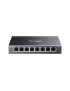 Switch TP-LINK Omada ES208GP, 8 porturi, PoE+, Black
