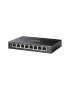 Switch TP-LINK Omada ES208GP, 8 porturi, PoE+, Black