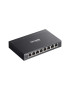 Switch TP-LINK Omada ES208GP, 8 porturi, PoE+, Black