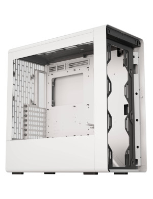 Carcasa HAVN BF 360 HVN-CA-BF360-01, E-ATX, Mid Tower, Tempered Glass, White