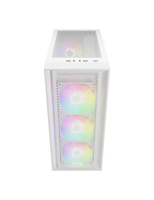 Carcasa PC GAMDIAS Aura GC2 Elite, Middle Tower, Fara sursa, ARGB, White