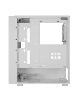 Carcasa PC GAMDIAS Aura GC2 Elite, Middle Tower, Fara sursa, ARGB, White
