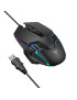 Mouse gaming cu fir GAMDIAS AURA-GS4, 3600 DPI, RGB, Negru