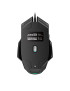 Mouse gaming cu fir GAMDIAS AURA-GS4, 3600 DPI, RGB, Negru