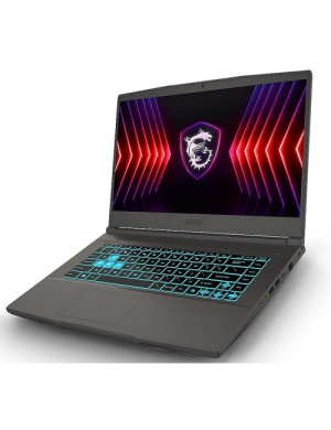 Laptop MSI Thin 15 B13UC-3430XRO 9S7-16R831-3430, Intel Core i5-13420H, 15.6 inch, RAM 16 GB, SSD 512 GB, nVidia GeForce RTX 3050 4 GB, Fara sistem de operare, Cosmos Grey