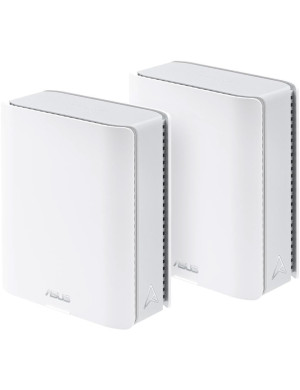 Sistem Wi-Fi Mesh ASUS ZenWiFi BT10 2PK, BE18000, Tri-Band, acoperire 550m², Quad-Core 2.0GHz CPU, 256MB/2GB Flash/RAM, 10G dual