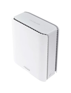 Sistem Wi-Fi Mesh ASUS ZenWiFi BT10 2PK, BE18000, Tri-Band, acoperire 550m², Quad-Core 2.0GHz CPU, 256MB/2GB Flash/RAM, 10G dual