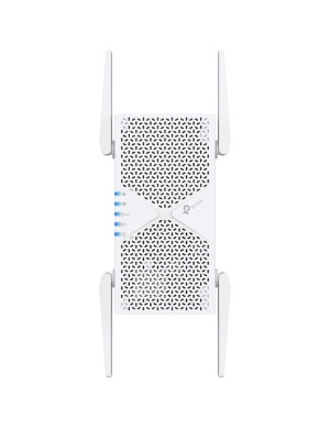 Range Extender TP-LINK RE405BE, BE6500, Wi-Fi 7 Dual-Band, 1 x 2.5 Gbps port, tehnologie EasyMesh, MLO, White