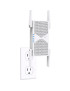 Range Extender TP-LINK RE405BE, BE6500, Wi-Fi 7 Dual-Band, 1 x 2.5 Gbps port, tehnologie EasyMesh, MLO, White
