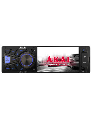 Radio auto AKAI CA015A-4108S, USB, Bluetooth, Ecran TFT 4", SD card, Negru