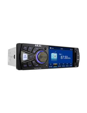 Radio auto AKAI CA015A-4108S, USB, Bluetooth, Ecran TFT 4", SD card, Negru