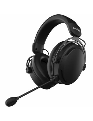 Casti gaming cu microfon NUBI NH1-WH, Over-Ear, Microfon Detasabil, Black