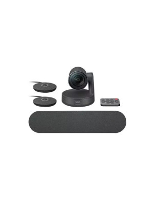 Camera Web LOGITECH Rally 960-001218, 4K, USB, Black