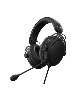Casti gaming NUBI NH1 Pro, Microfon, Difuzor 50 mm, Black