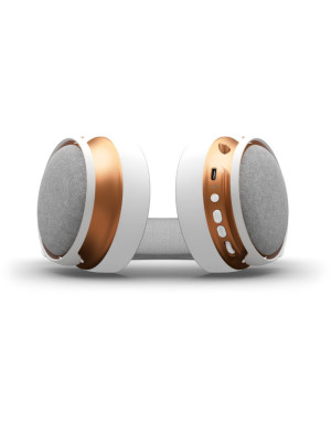 Casti gaming DARK PROJECT Sono, Microfon, Difuzor 53 mm, White/Gold