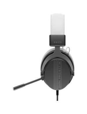 Casti gaming DARK PROJECT Vexo,  Microfon, Difuzor 50 mm, Gray