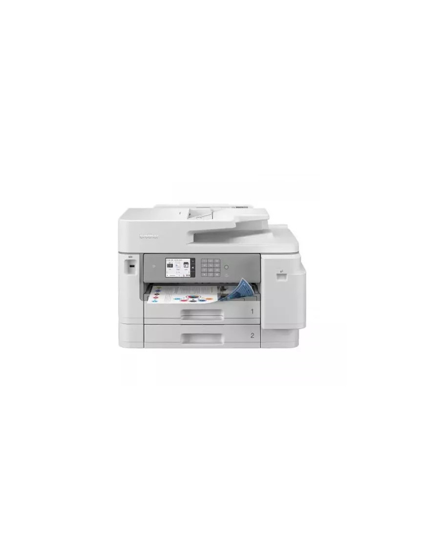 Multifunctional inkjet color Brother MFC-J5955DW, Duplex, ADF, Wireless, A3, Alb