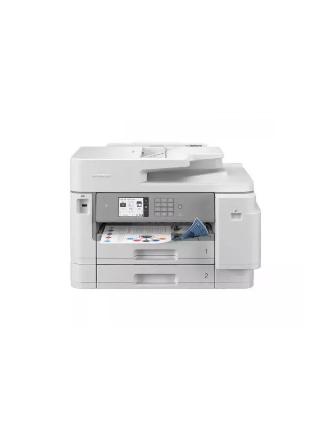 Multifunctional inkjet color Brother MFC-J5955DW, Duplex, ADF, Wireless, A3, Alb