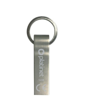 Memorie USB PLATINET PMFMK16, 16 GB, USB 2.0, Argintiu