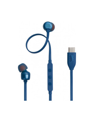 Casti cu fir JBL Tune 310C, USB-C, Albastru