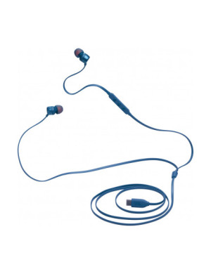 Casti cu fir JBL Tune 310C, USB-C, Albastru