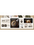 Casti Wireless Over-Ear UGREEN HiTune Studio Plus HP207, Bluetooth 6.0, TWS, ANC, Brown