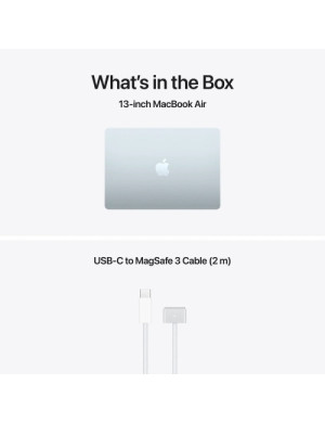 Laptop Apple MacBook Air 13 with Liquid Retina (2026) Z1LB000TD, Apple M5 10-core, 13.6 inch, RAM 32GB, SSD 1TB, Apple M5 10-cor