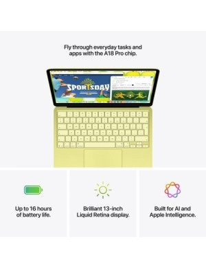Laptop Apple MacBook Neo 13 with Liquid Retina (2026) MHFE4RO/A, Apple A18 Pro Hexa Core, 13 inch, RAM 8GB, SSD 512GB, Apple A18