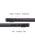 Laptop Apple MacBook Pro 14 Liquid Retina XDR (2026) MJ3D4RO/A, Apple M5 10-core, 14.2 inch, RAM 32GB, SSD 1TB, macOS, Space Bla