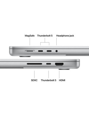Laptop Apple MacBook Pro 16 Liquid Retina XDR (2026) MGE94RO/A, Apple M5 Max 18-core, 16.2 inch, RAM 48GB, SSD 2TB, Apple M5 Max