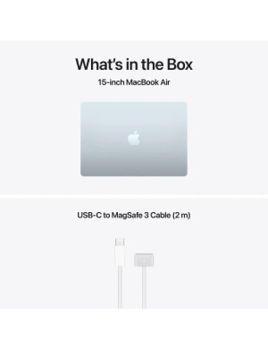 Laptop Apple MacBook Air 15 with Liquid Retina (2026) MDVQ4RO/A, Apple M5 10-core, 15.3 inch, RAM 16GB, SSD 512GB, Apple M5 10-c