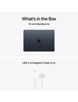 Laptop Apple MacBook Air 15 with Liquid Retina (2026) MDVN4RO/A, Apple M5 10-core, 15.3 inch, RAM 24GB, SSD 1TB, Apple M5 10-cor