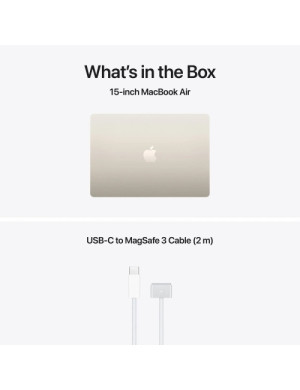 Laptop Apple MacBook Air 15 with Liquid Retina (2026) MDVD4RO/A, Apple M5 10-core, 15.3 inch, RAM 16GB, SSD 512GB, Apple M5 10-c