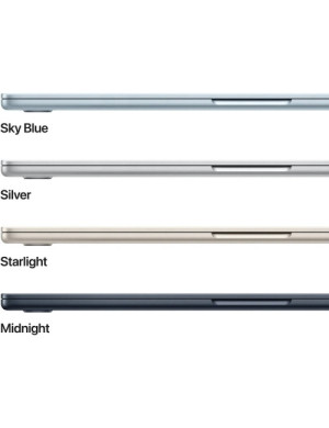 Laptop Apple MacBook Air 15 with Liquid Retina (2026) MDVC4RO/A, Apple M5 10-core, 15.3 inch, RAM 24GB, SSD 1TB, Apple M5 10-cor