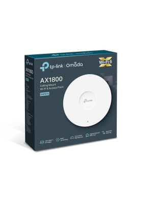 Access Point TP-LINK EAP610, Wi-Fi 6, 802.11ax/ac/n/g/b/a, 2.4 + 5 GHz, 574 + 1201 Mbps