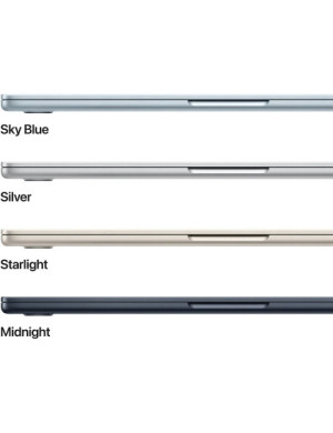 Laptop Apple MacBook Air 13 with Liquid Retina (2026) MDHH4RO/A, Apple M5 10-core, 13.6 inch, RAM 16GB, SSD 512GB, Apple M5 8-co