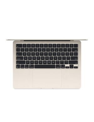 Laptop Apple MacBook Air 13 with Liquid Retina (2026) MDHC4RO/A, Apple M5 10-core, 13.6 inch, RAM 16GB, SSD 1TB, Apple M5 10-core Graphics, Int KB, macOS, Starlight